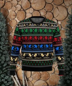 Harry Potter Hogwarts Houses Ugly Christmas Sweaters