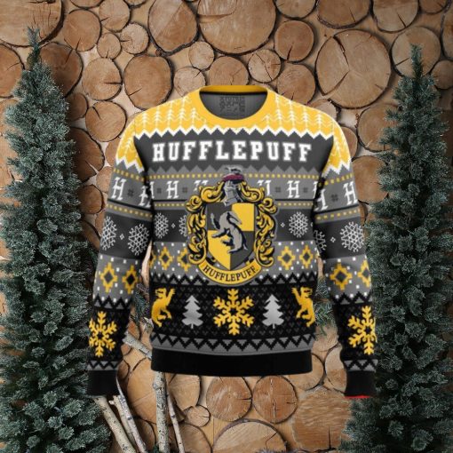 Harry Potter Hufflepuff House Ugly Christmas Sweaters