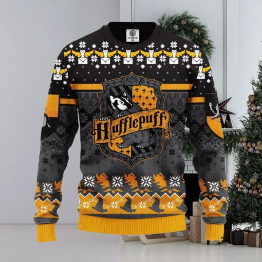 Harry Potter Hufflepuff Ugly Christmas Sweater Amazing Gift Men And Women Christmas Gift