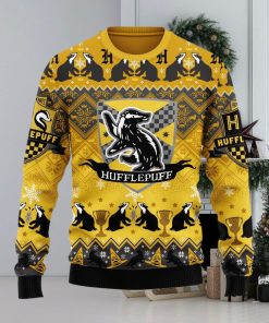 Harry Potter Hufflepuff Ugly Christmas Sweater Xmas Men And Women Christmas Gift