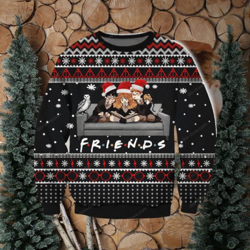 Harry Potter Knitting Pattern 3D Print Ugly Christmas Sweater Perfect Holiday Gift