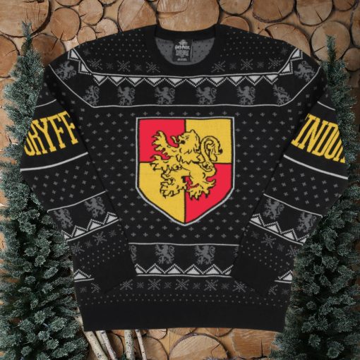 Harry Potter Men’s House Crests Ugly Christmas Sweater