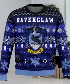 Harry Potter Ravenclaw House 3D Ugly Christmas Sweater Unisex Christmas Sweater For Men And Women