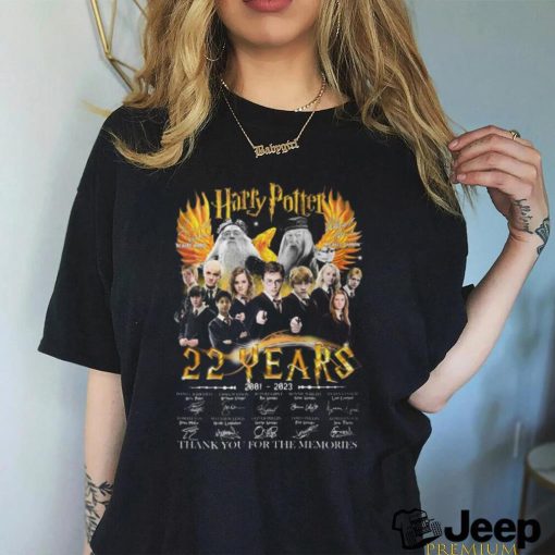 Harry Potter Richard Harris And Michael Gambon 22 Years 2001 – 2023 Thank You For The Memories Unisex T Shirt