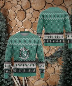 Harry Potter Slytherin 3D Ugly Christmas Sweater Presents Christmas For Men And Women