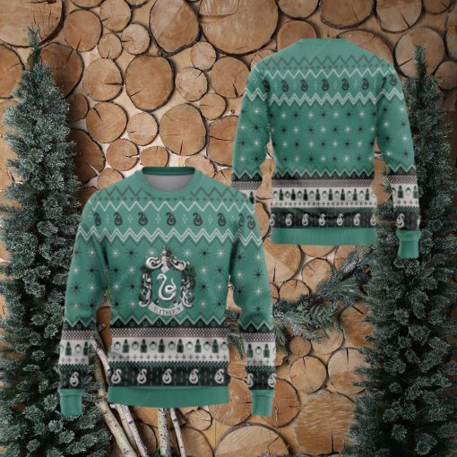 Harry Potter Slytherin 3D Ugly Christmas Sweater Presents Christmas For Men And Women