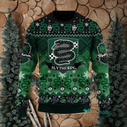 Harry Potter Slytherin Christmas Ugly Christmas Sweater Xmas Men And Women Cute Christmas Gift