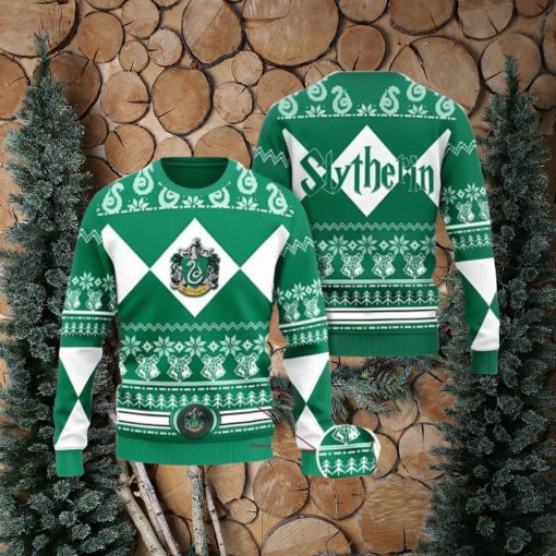 Harry Potter Slytherin House Christmas Ugly Sweater