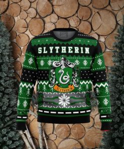 Harry Potter Slytherin House Ugly Christmas Sweaters teejeep