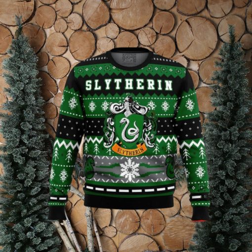 Harry Potter Slytherin House Ugly Christmas Sweaters