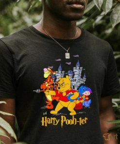 Harry Potter X Winnie the Pooh characters cartoon shirt