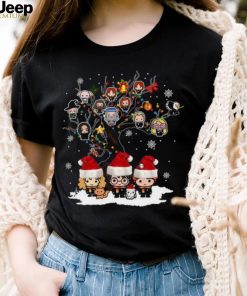 Harry Potter characters tree of life Snowflakes Christmas t shirt