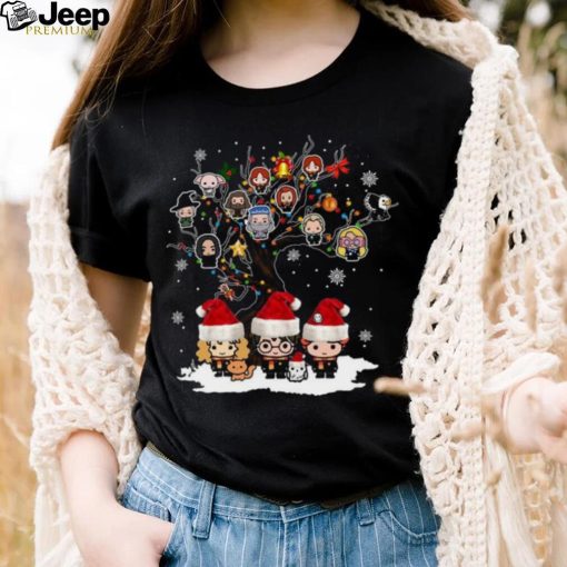 Harry Potter characters tree of life Snowflakes Christmas t shirt