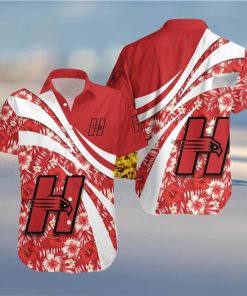 Hartford Hawks 3D Hawaiian Shirt Hibiscus Sport Style NCAA Men And Women Gift For Fans