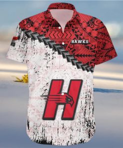 Hartford Hawks NCAA Grunge Polynesian Tattoo Hawaiian Shirt