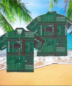 Hasanabi Motherboard Vacation Hawaiian Shirt