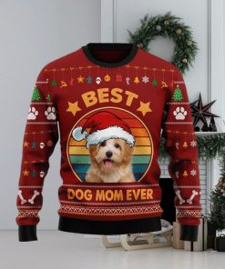 Havanese Best Dog Mom Ever Christmas Ugly Sweater