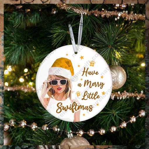 Have A Merry Swiftmas Taylor Swift Ornament Christmas Ornaments For Fans