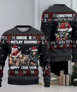 Have A Motley Sixxmas Happy Crue Year Ugly Christmas Sweater