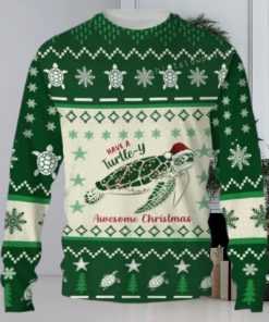 Have A Turtle y Awesome Christmas Ugly Sweater Party