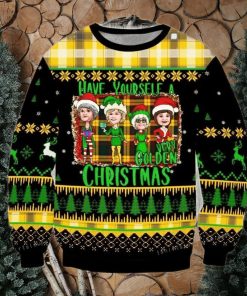 Have Yourself A Very Golden Xmas Ugly Sweater Party