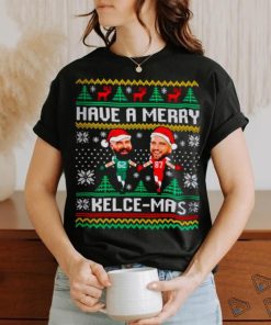 Have a merry Travis Kelce Ugly Christmas shirt