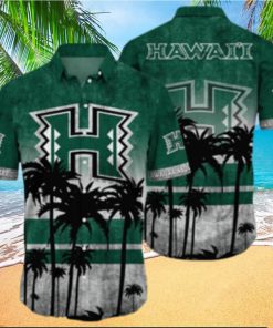 Hawaii Rainbow Warriors Logo Coconut Tropical Hawaiian Shirt Beach Gift For Fans