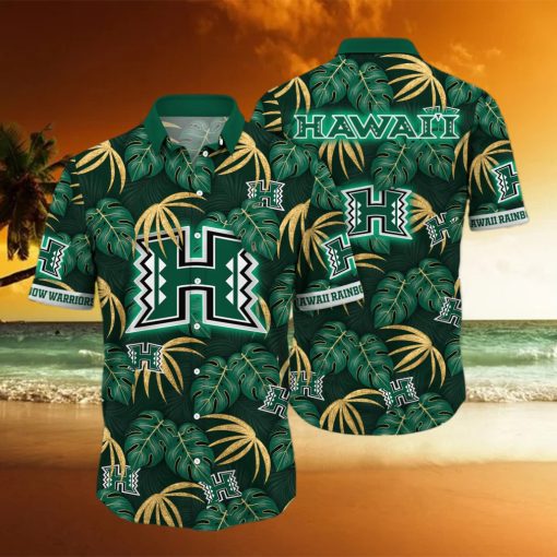 Hawaii Rainbow Warriors NCAA Hawaiian Shirt Recreation Aloha Shirt