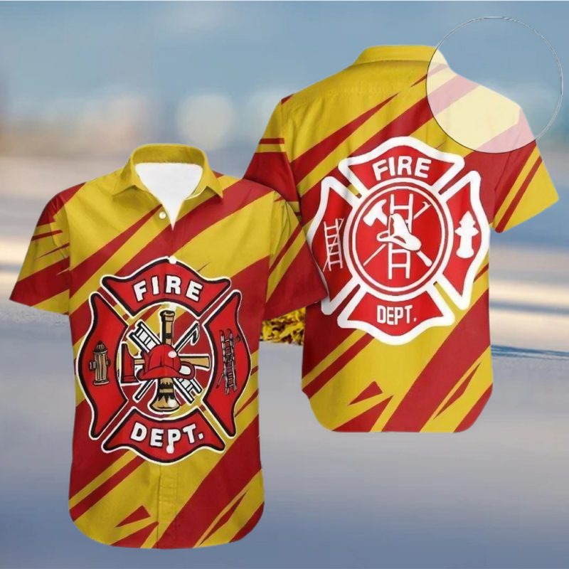 Hawaiian Aloha Firefighter Shirt