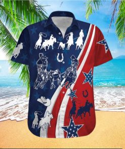 Hawaiian Aloha Shirts American Team Roping V2 hawaiian shirt