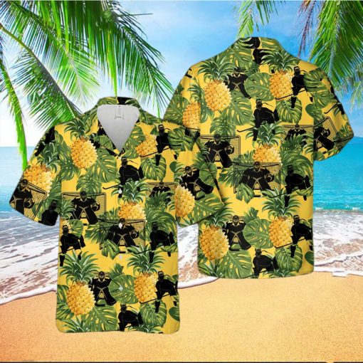 Hawaiian Aloha Shirts Ice Hockey Pineapple Tropical 190621V hawaiian shirt