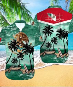 Hawaiian Aloha Shirts Mexico Palm Tree hawaiian shirt