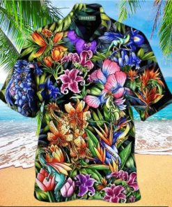 Hawaiian Aloha Shirts The Secret Floral Dragon hawaiian shirt