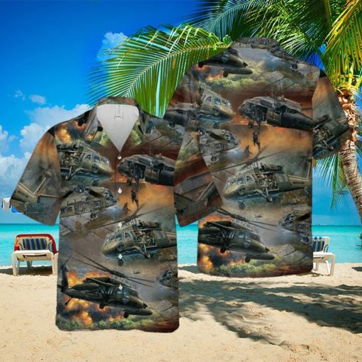 Hawaiian Aloha Shirts – Beach Shorts Us Army Helicopter Sikorsky Uh 60 Black Hawk hawaiian shirt