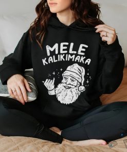 Hawaiian Christmas Mele Kalikimaka Santa Xmas Men Women Kids T Shirt