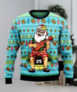 Hawaiian Christmas Santa Claus Ugly Christmas Sweater