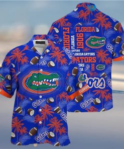 Hawaiian Shirt Football Coconut Pattern Gators