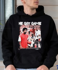 He got game Jesus Shuttlesworth retro movie shirt