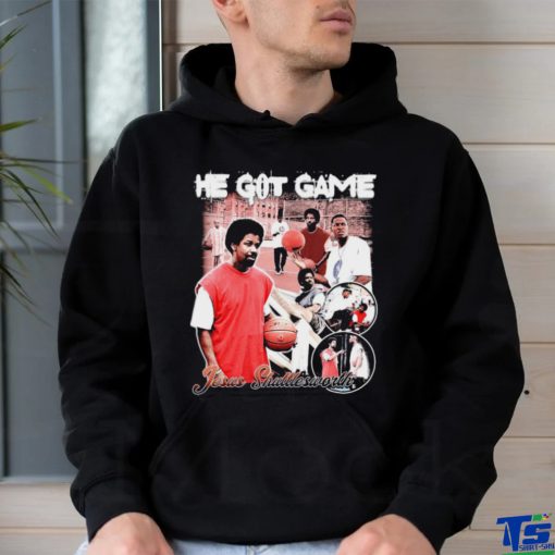 He got game Jesus Shuttlesworth retro movie shirt