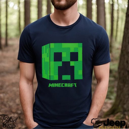 Head Man Minecraft Video Game Shirt