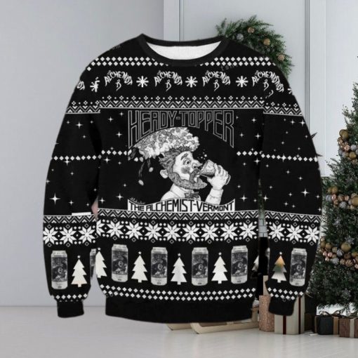 Heady Topper Alchemist Beer Xmas Gift Ugly Sweater