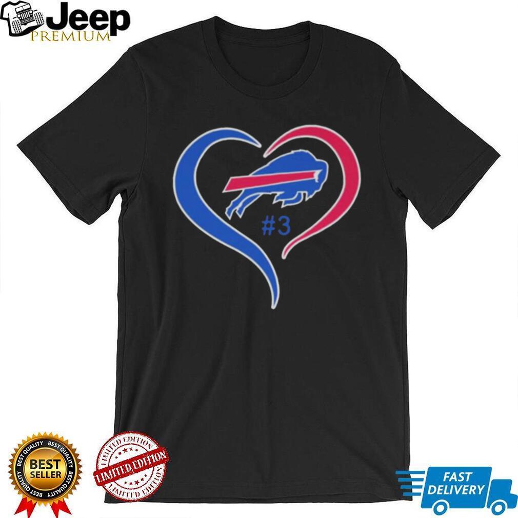 Limited Buffalo Bills Damar Hamlin Love For 3 Shirt