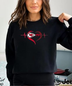 Heartbeat Kansas City Chiefs And Arkansas Razorbacks shirt