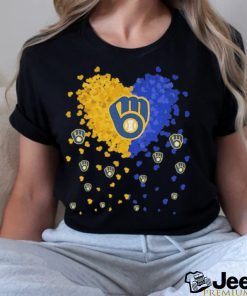 Hearts Love Milwaukee Brewers 2023 Shirt