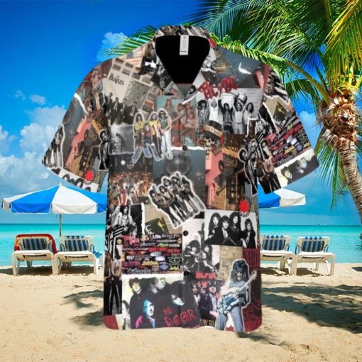 Heavy Metal Rock Bands Hawaiian Shirt