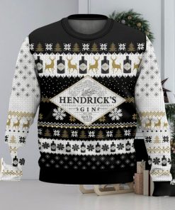 Hendrick’s Gin 3D Sweater Christmas Gift Ugly Christmas Sweater