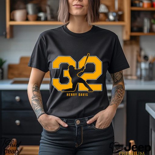 Henry Davis Pittsburgh Pirates number 32 2023 shirt