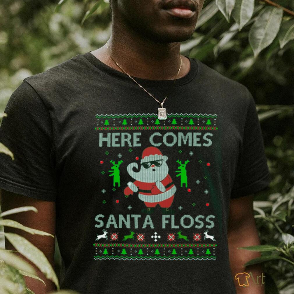 Here comes hotsell santa floss sweater