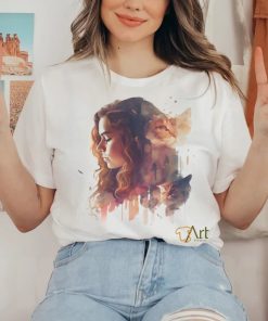 Hermione & Crookshanks shirt