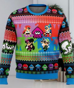 Heroes Splatoon 2 Ugly Christmas Sweater